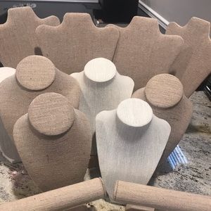 Lot of Jewelry Display Pieces